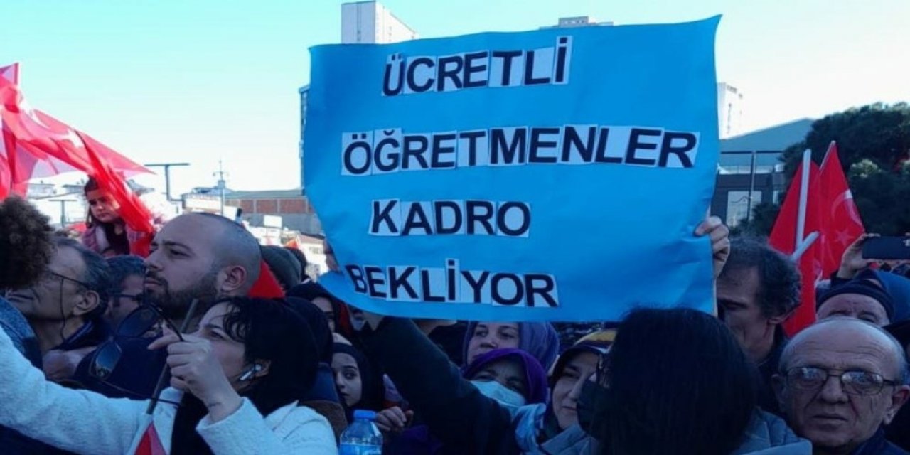 Ücretli öğretmenler unutuldu mu? Ücretli Öğretmenlere atama umudu...