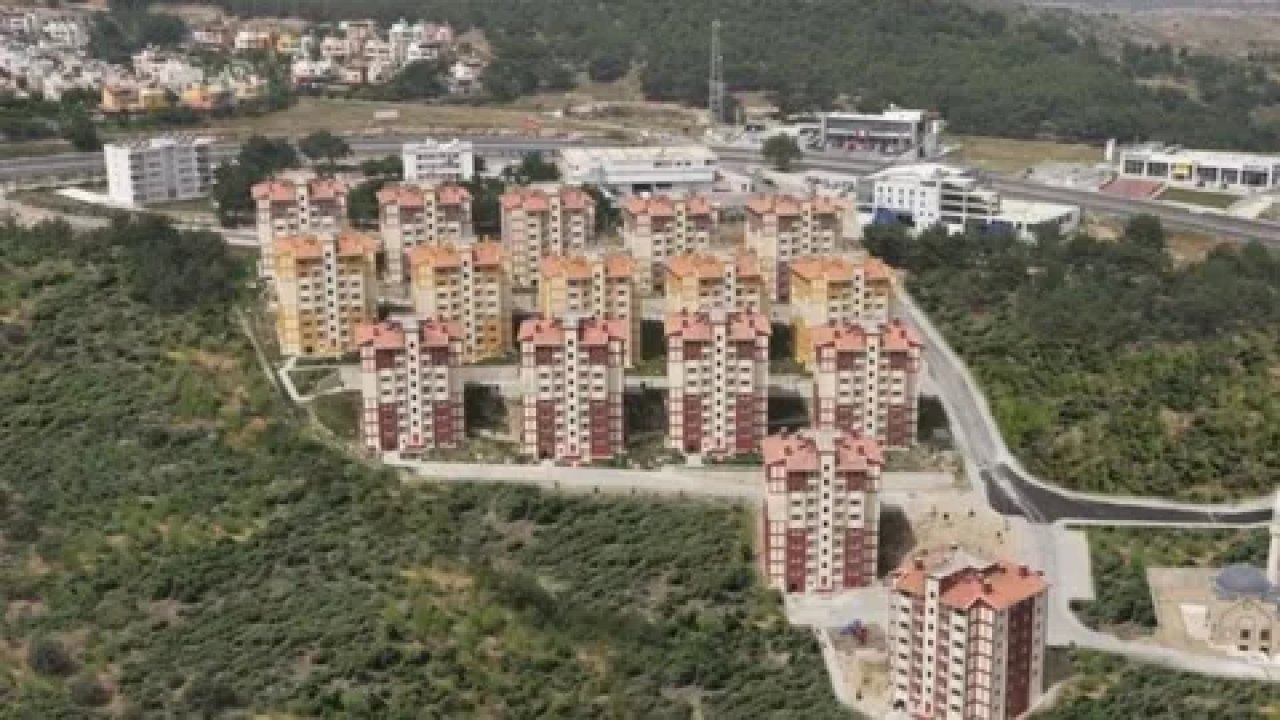 Hatay'da deprem konutları inşaatında önemli gelişme…