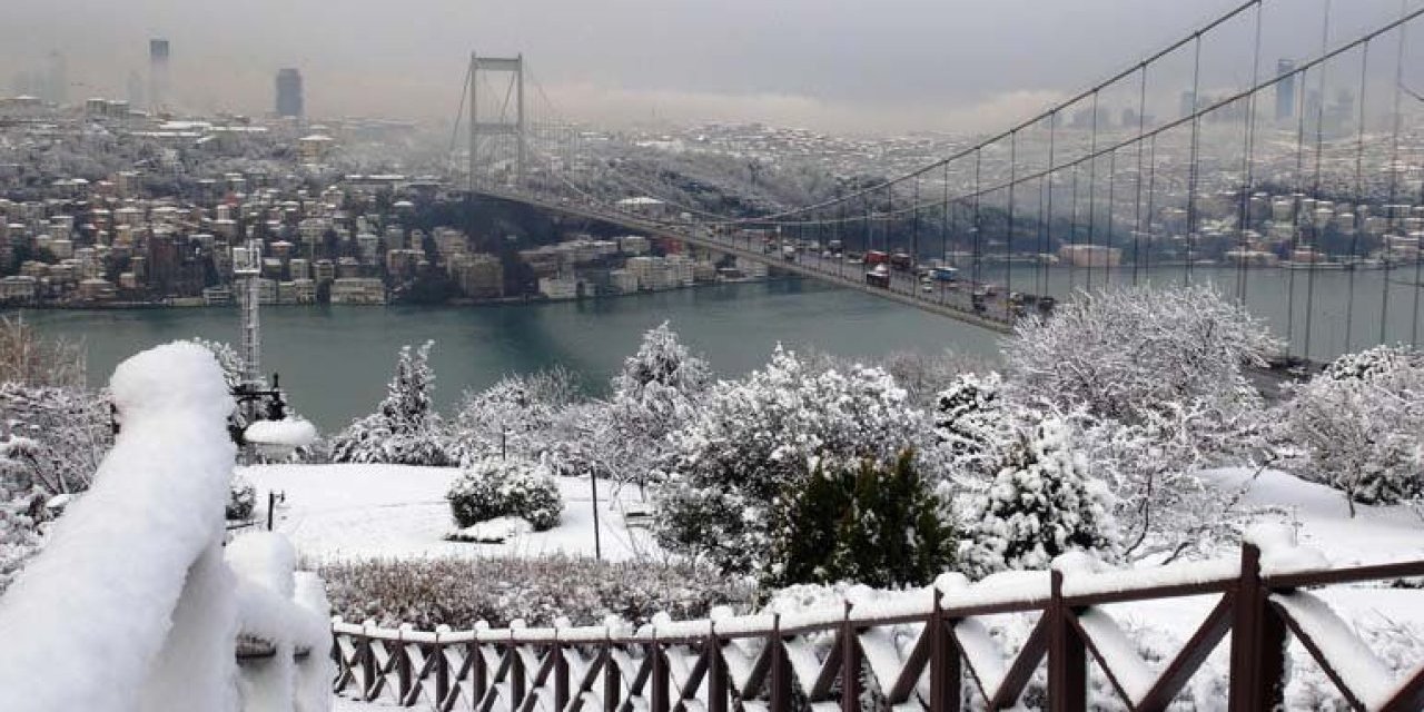 Meteorolojiden İstanbul için okullara tatil sinyali