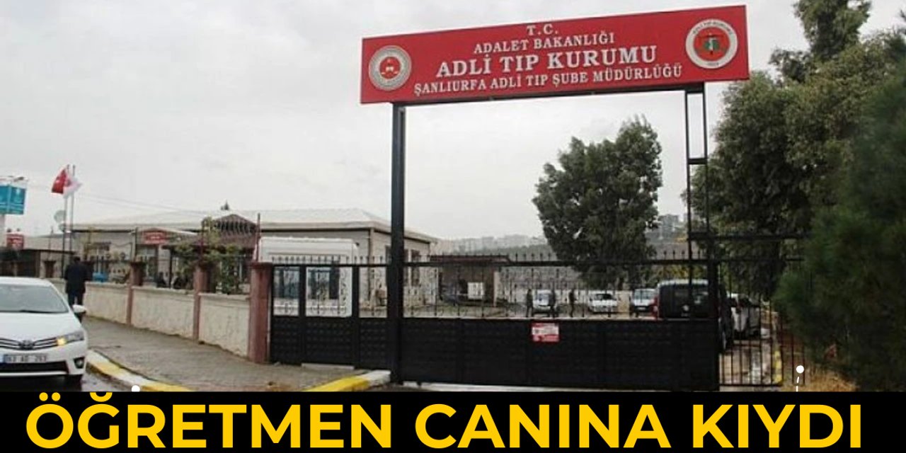 Genç Öğretmen Canına Kıydı