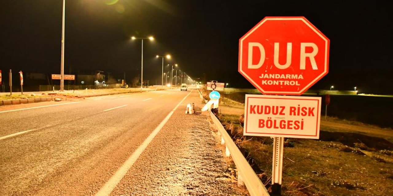 Kuduz vakası sebebiyle bir belde karantinaya alındı